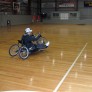 Equipment trial - Hand cycle